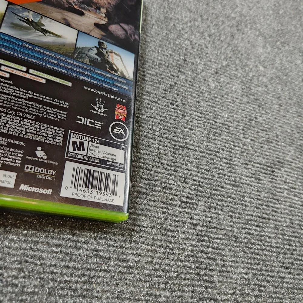 Battlefield 3 -- Limited Edition (Microsoft Xbox 360,‎ 2011) CIB